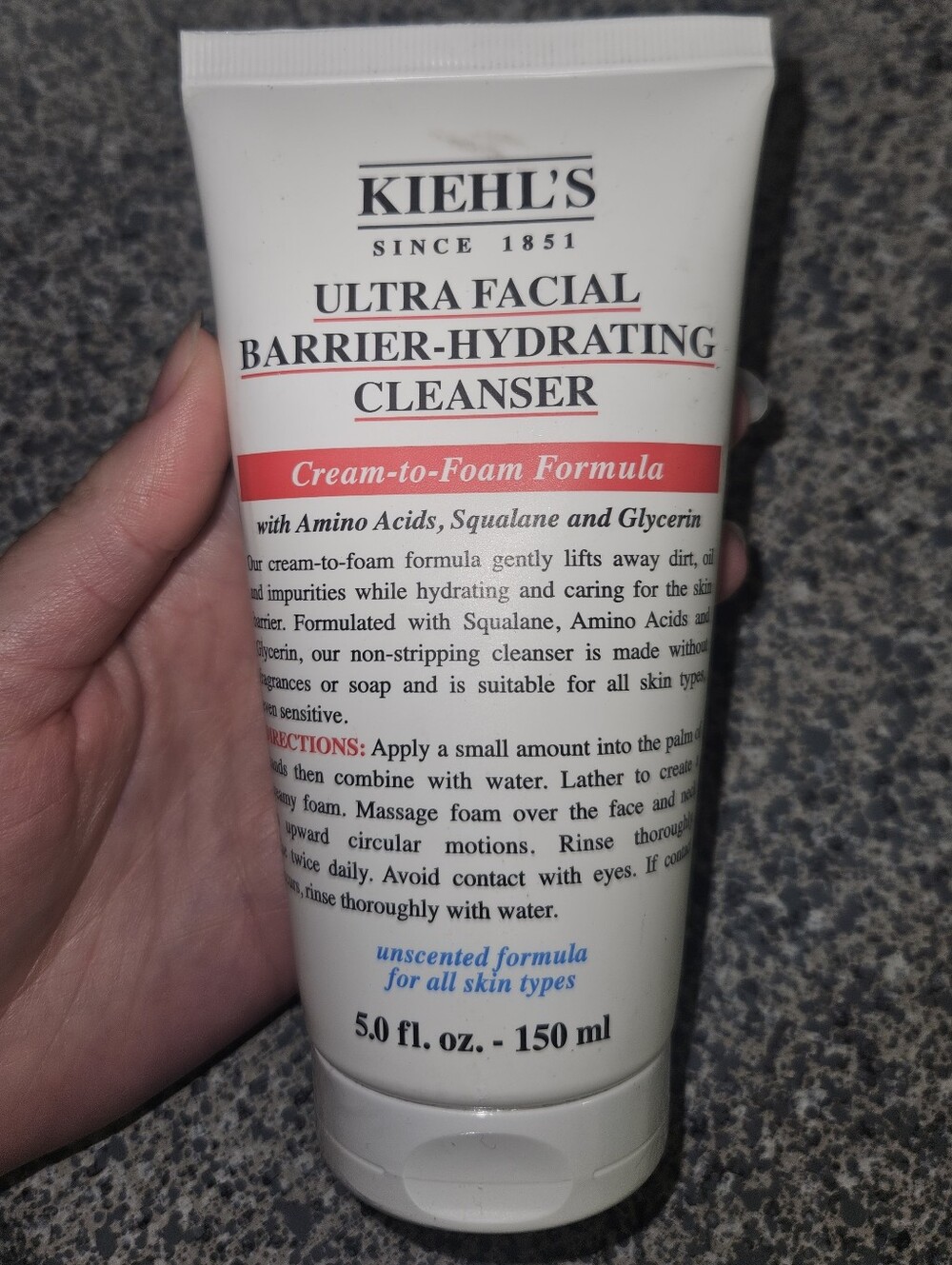 NWT Kiehl's Ultra Facial Barrier-Hydrating Cleanser